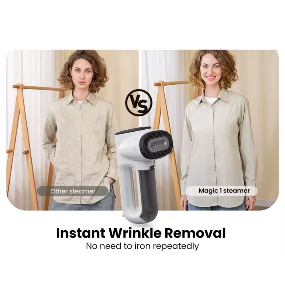 SteamVac™ Pro – Self-Suction Garment & Mite Remover