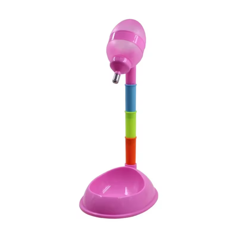 Feeder with Dispenser and Pet Water Bowl